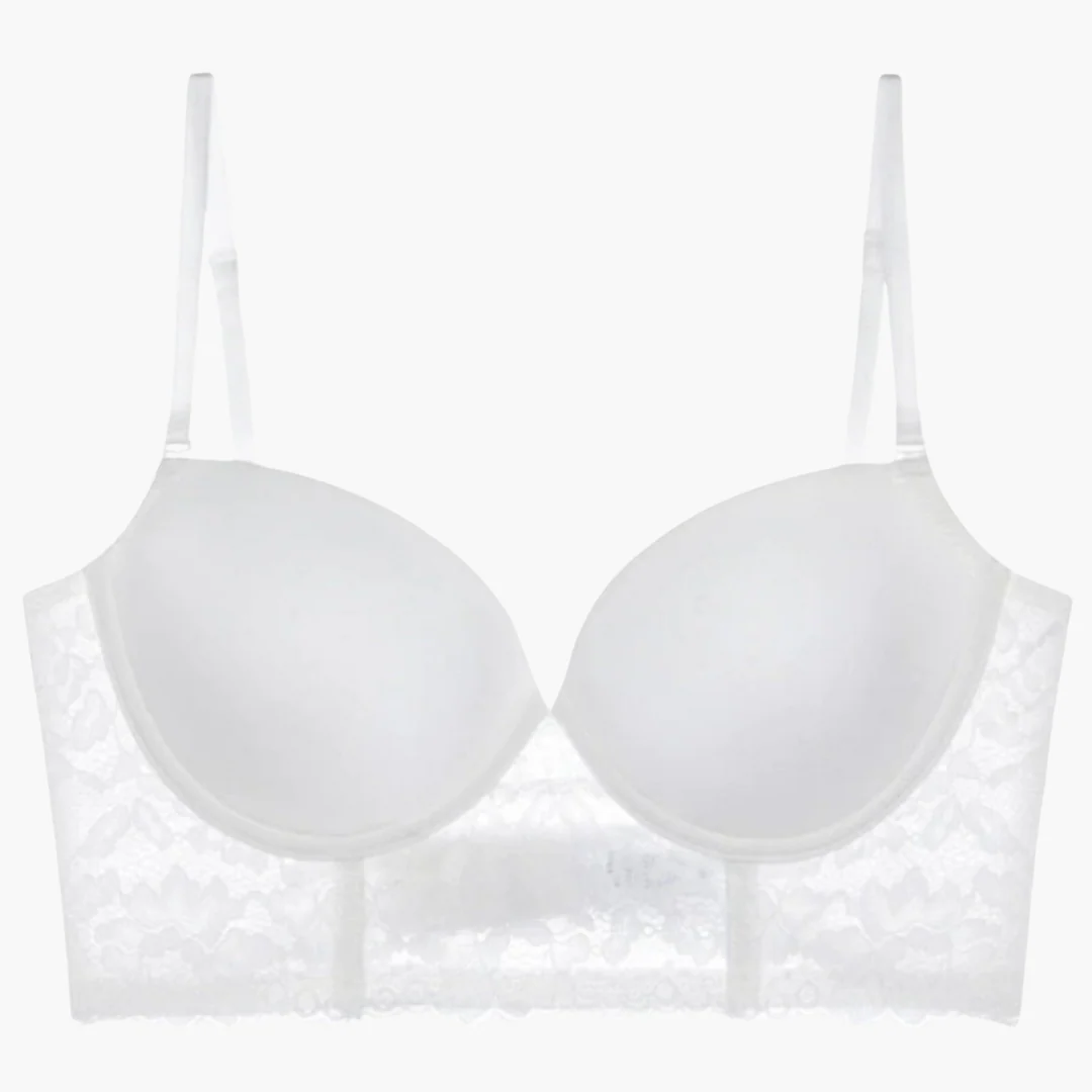 Bügel-BH aus Spitze für Frauen - Gepolsterte Nude Alltägliche Unterstützung - Image 4