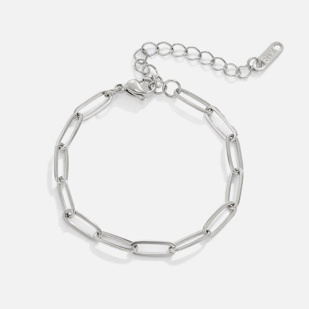 Büroklammer Silberarmband - Image 5