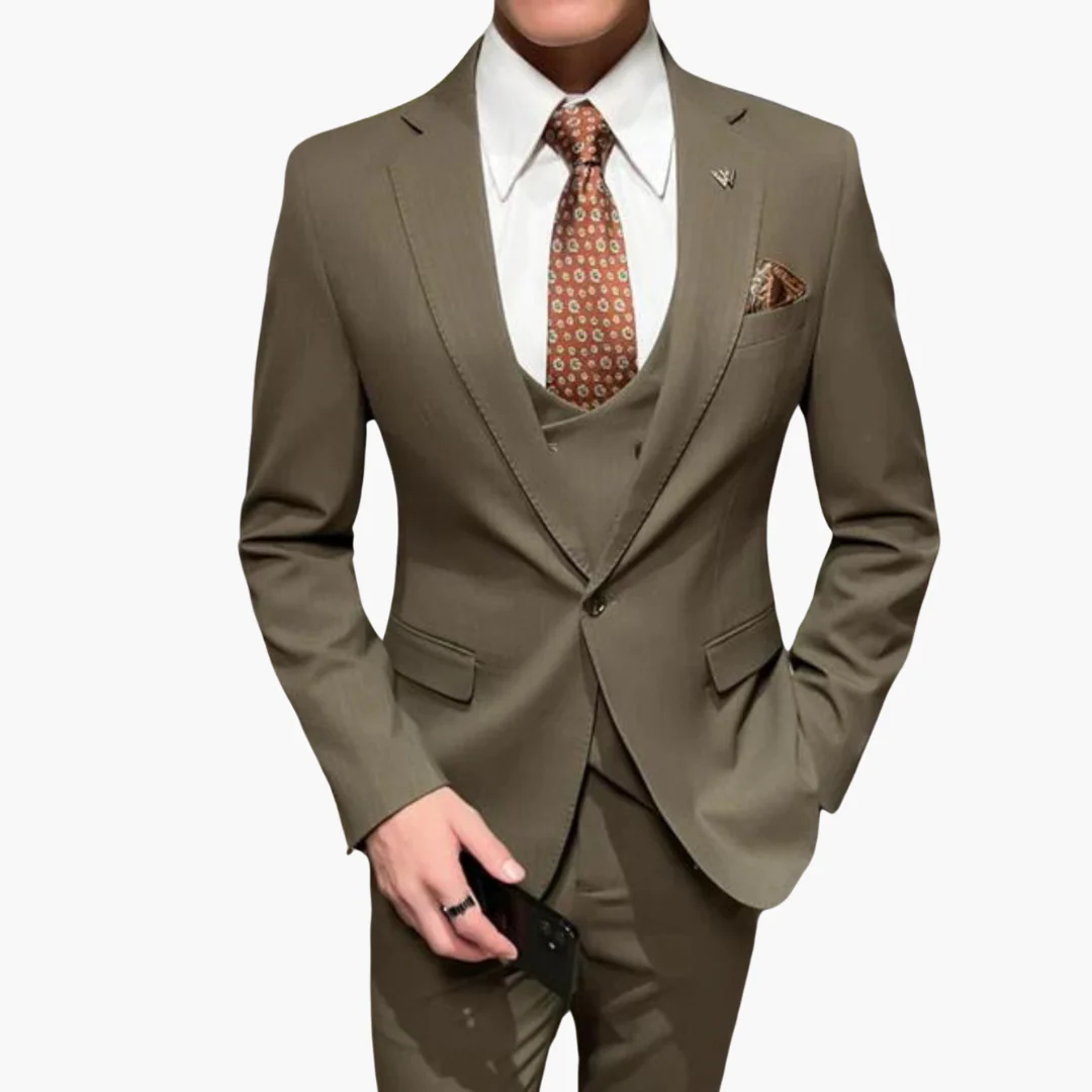 Business Anzug - Herren Slim Fit Look für festliche Anlässe - Image 2