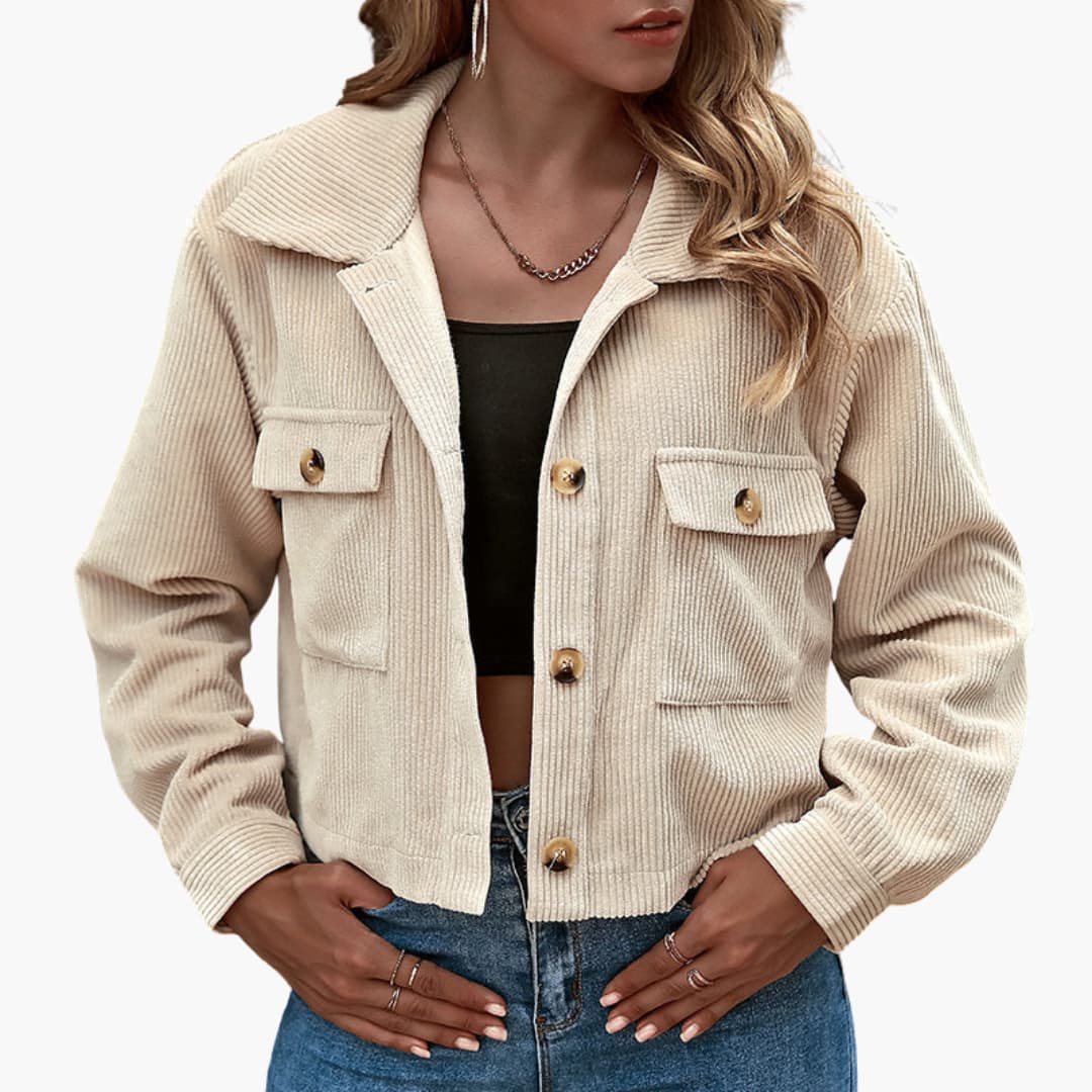 Button Closure Übergangsjacke für Damen - Image 2