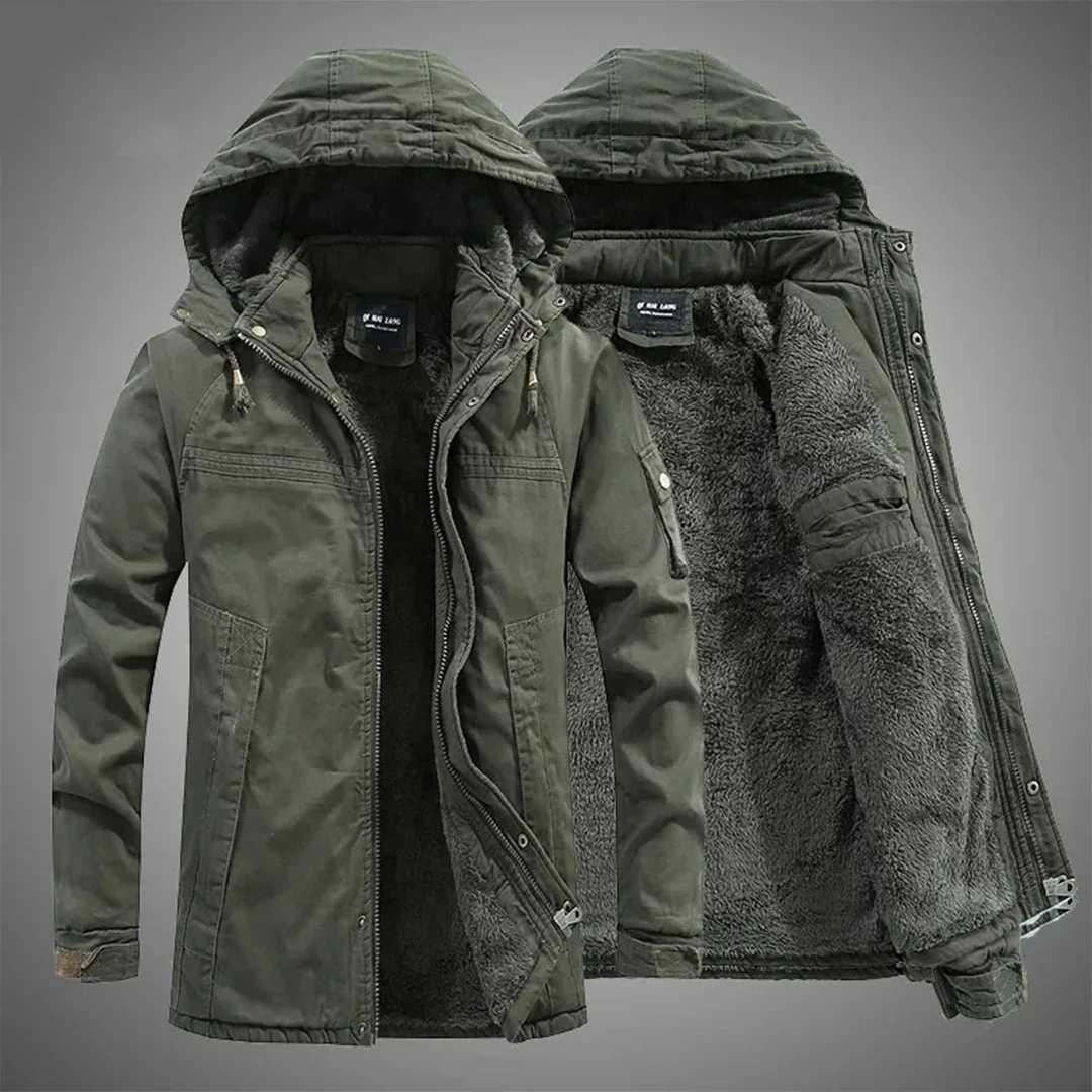 Byron | Bequeme Fleecejacke mit Kapuze - Image 4
