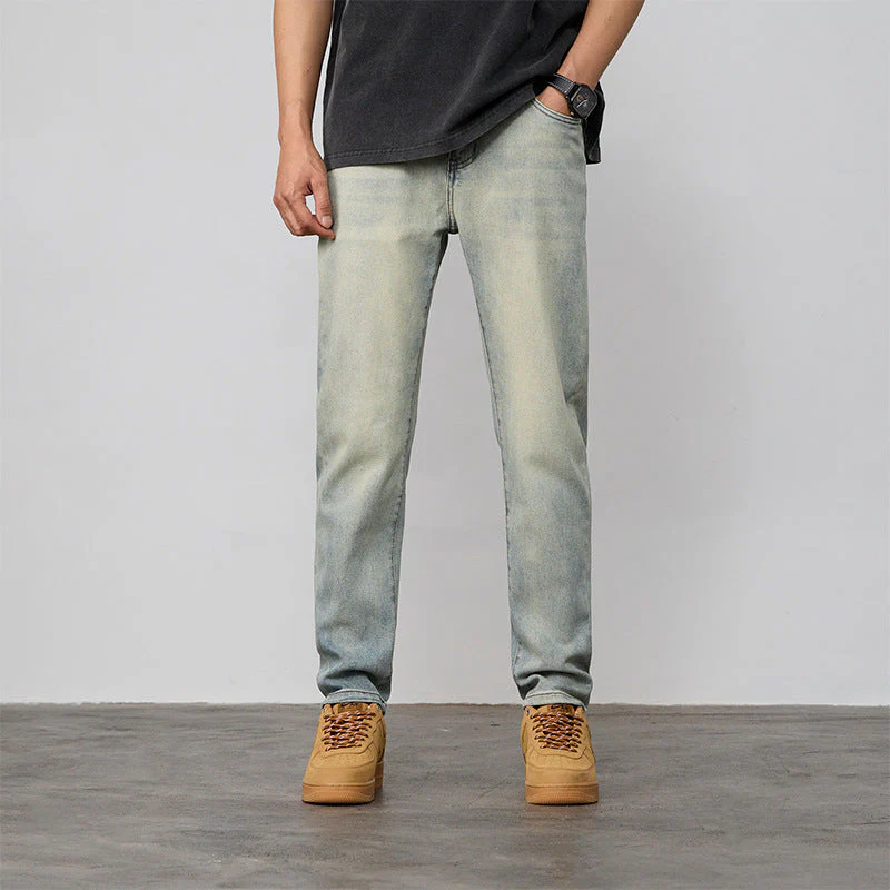 Caden | Retro Slim Fit Stretch-Jeans - Image 2