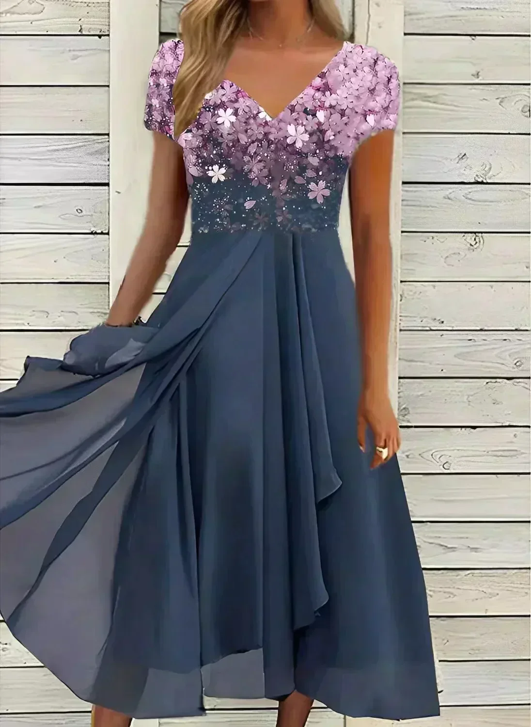 Caelina | Stilvolles Midi-Kleid - Image 3