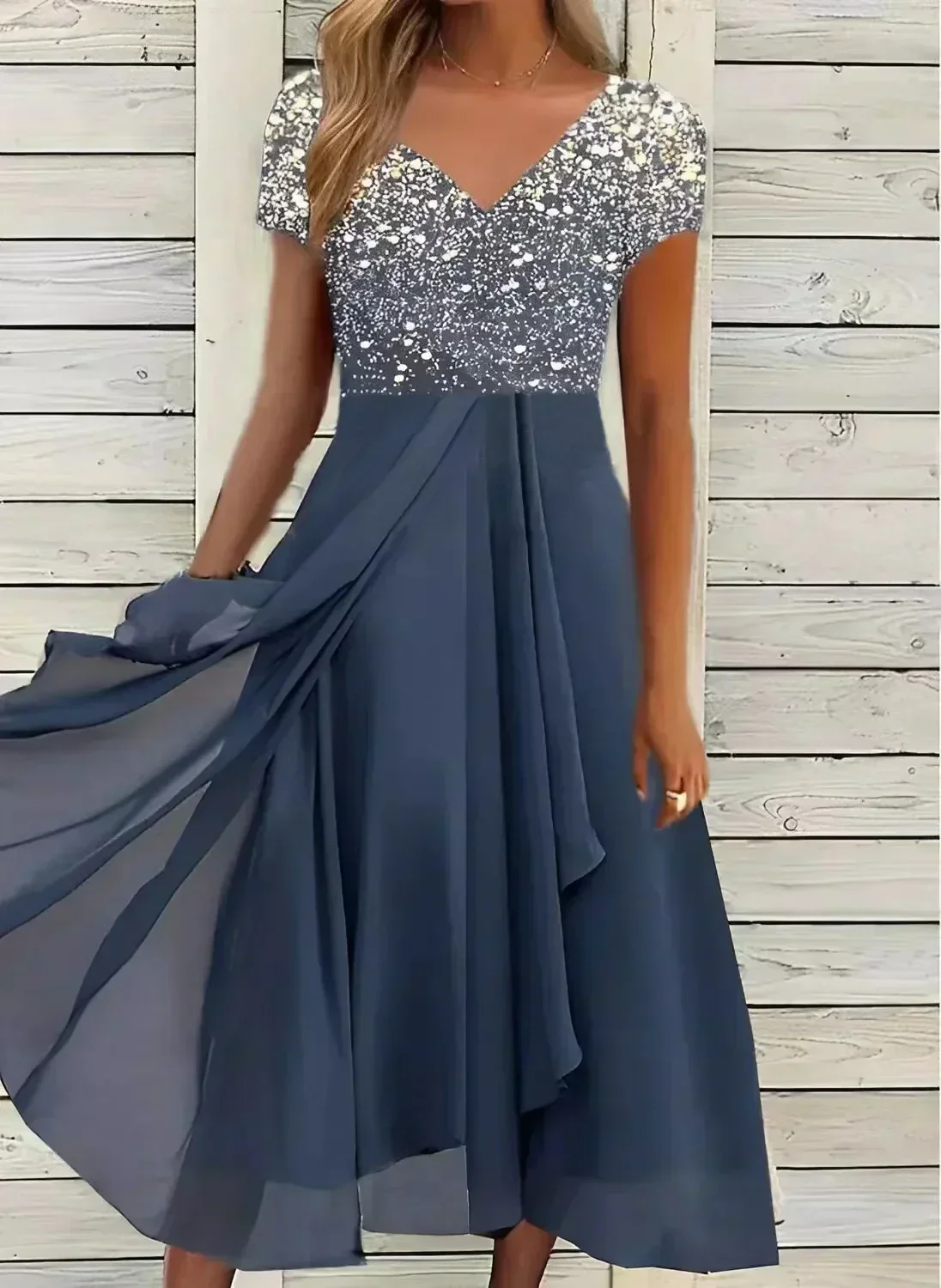 Caelina | Stilvolles Midi-Kleid - Image 4