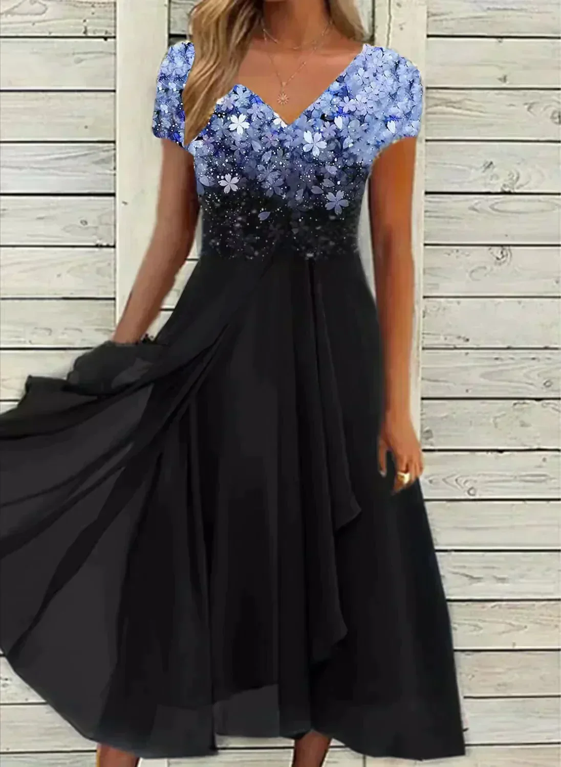 Caelina | Stilvolles Midi-Kleid - Image 6