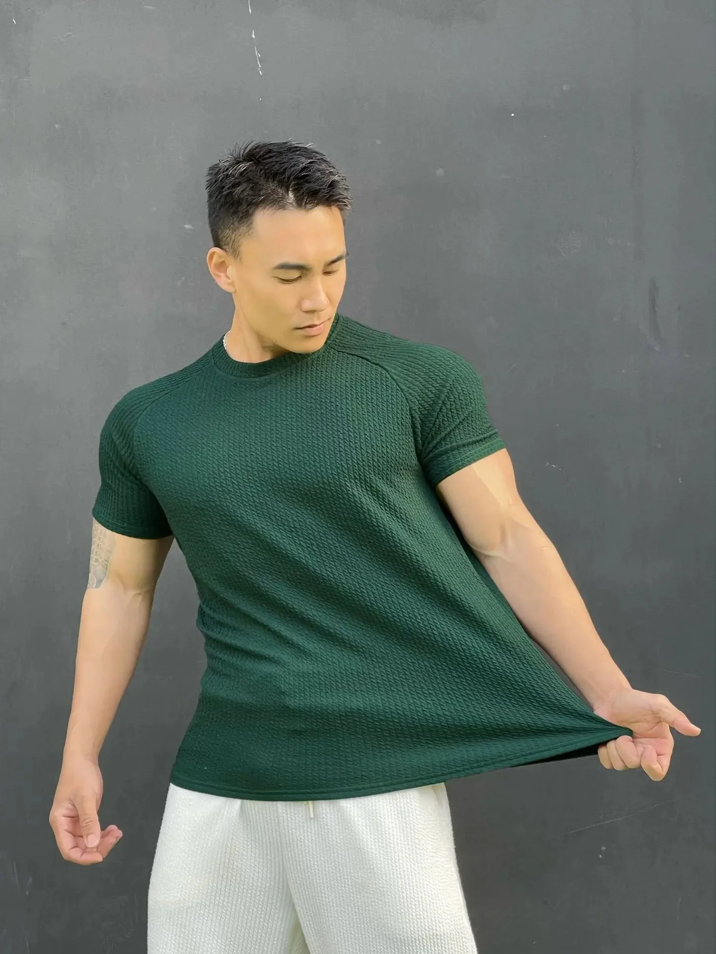 Caelis - Soft-Touch-T-Shirt in Übergröße - Image 2