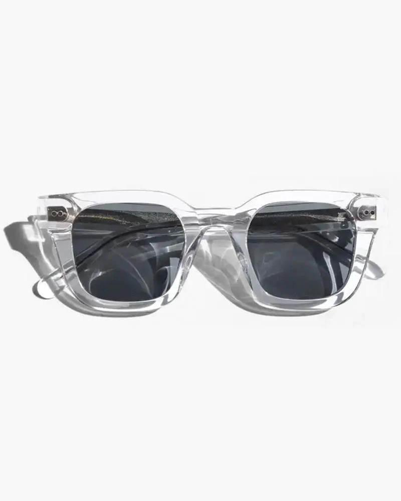 Caleb | Quadratische Sonnenbrille im Vintage-Stil für Männer