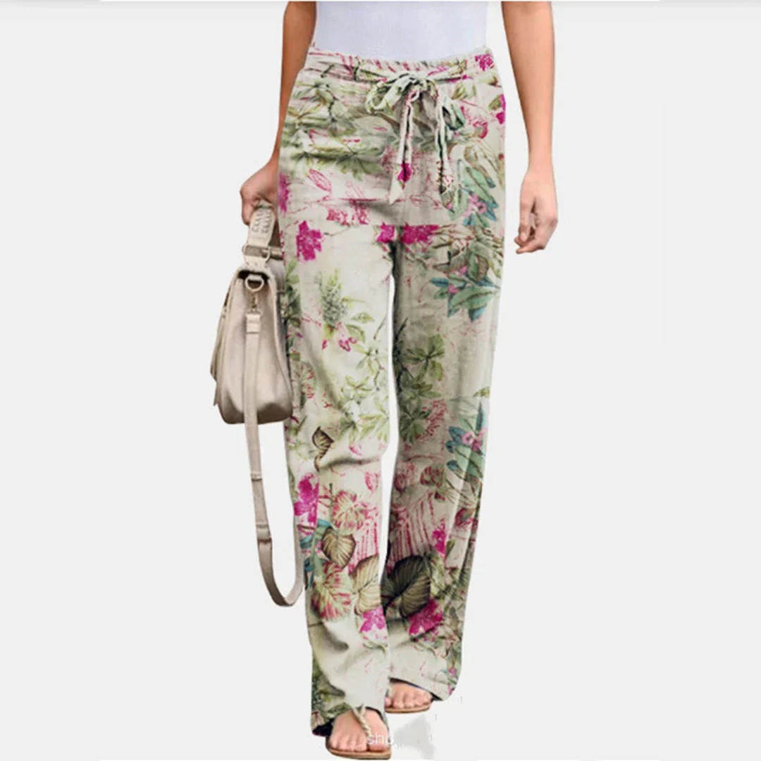 Calista – Hose mit Kordelzug im Boho-Stil - Image 3