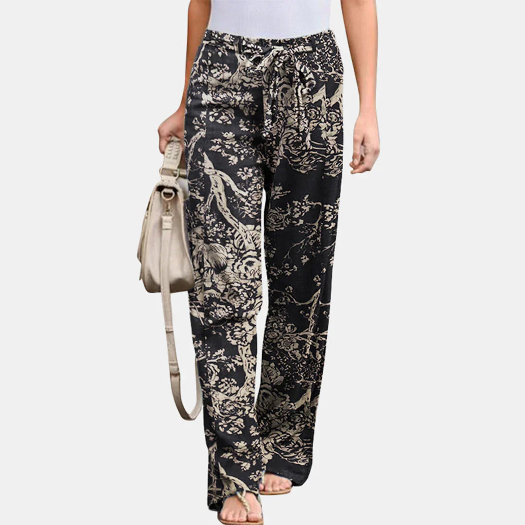 Calista – Hose mit Kordelzug im Boho-Stil - Image 5