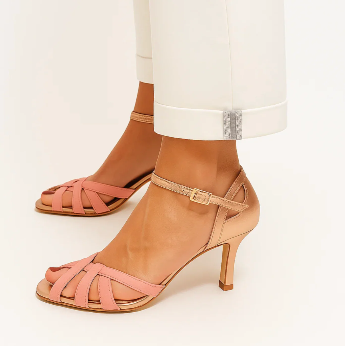 Calista | Offene Sandalen mit Stilettoabsatz - Image 4