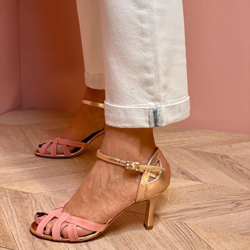 Calista™ | Offene Spitze High Heel Sandalen - Image 2
