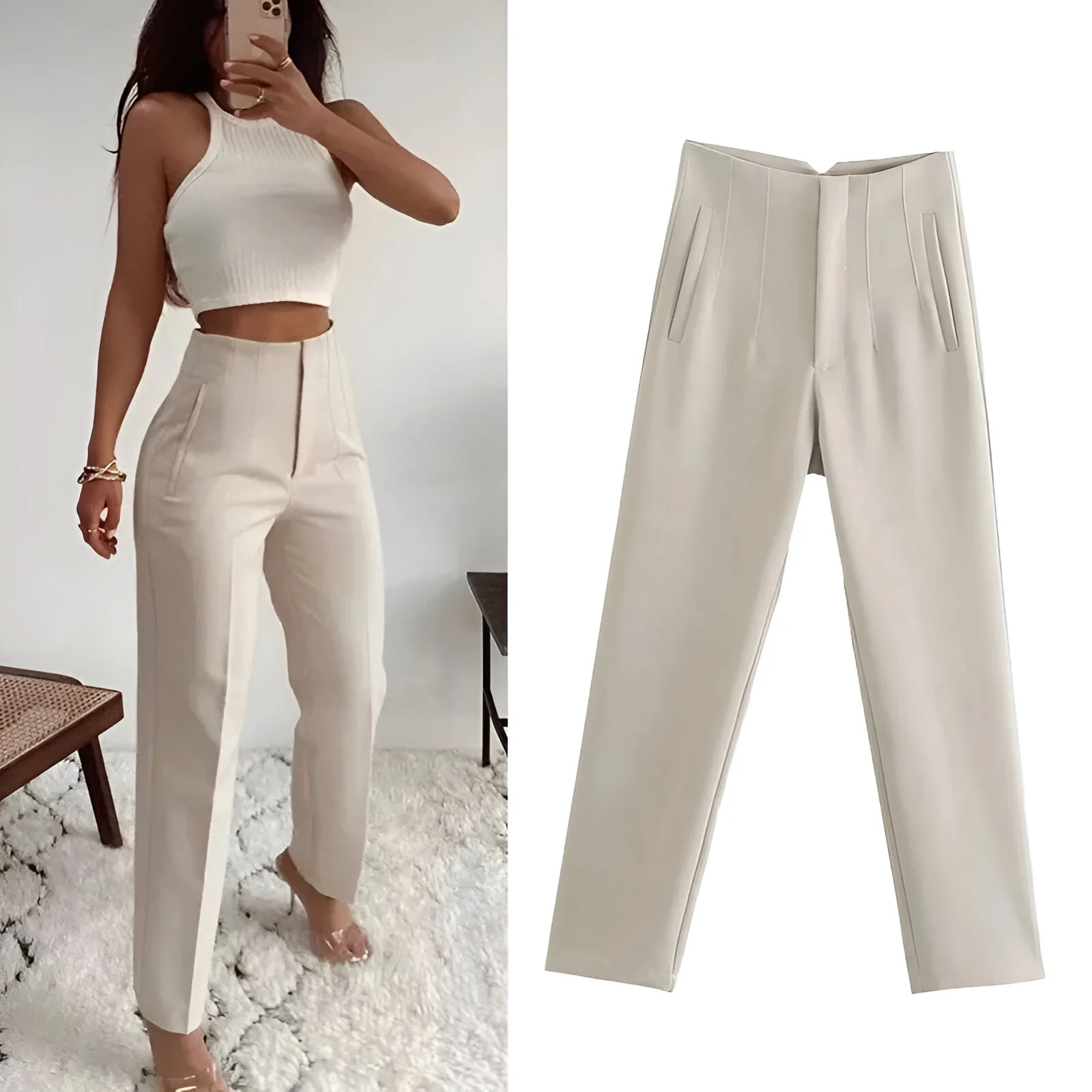 Carina | Schicke High-Waist Bürohose (Saison 1) - Image 4