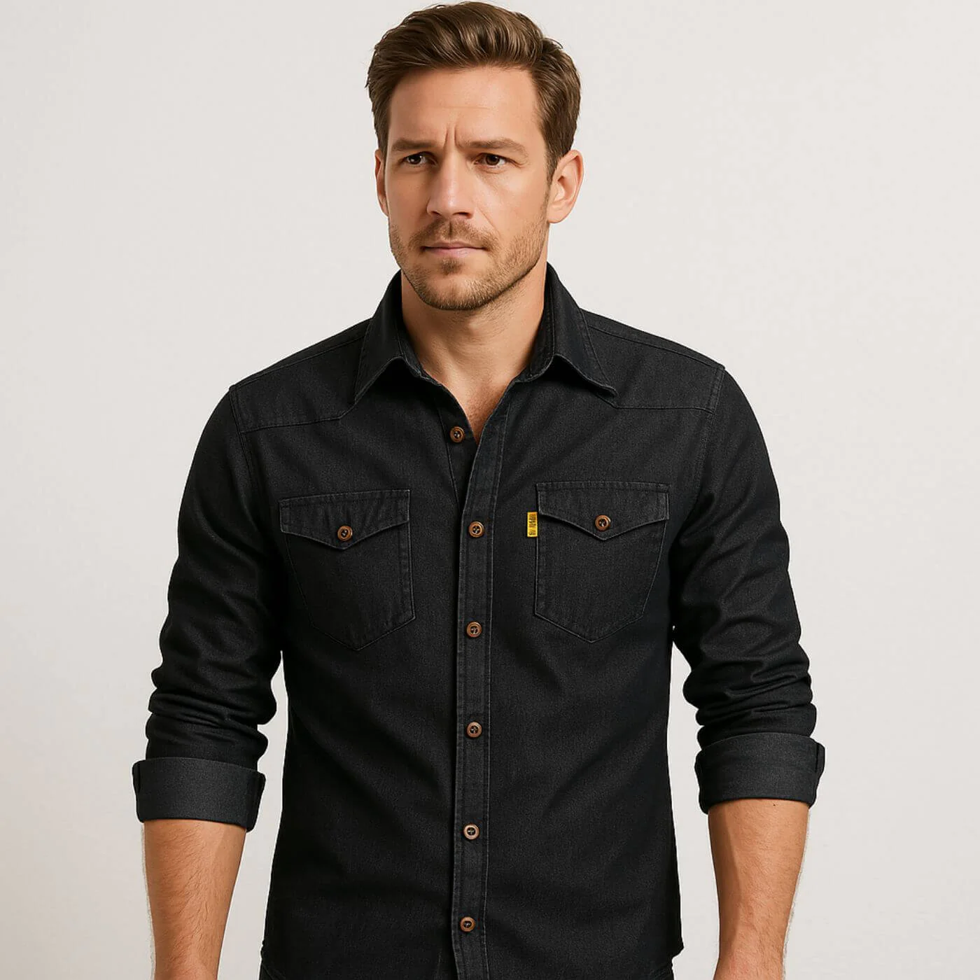 Carl – Jeanshemd mit schmaler Passform - Image 4