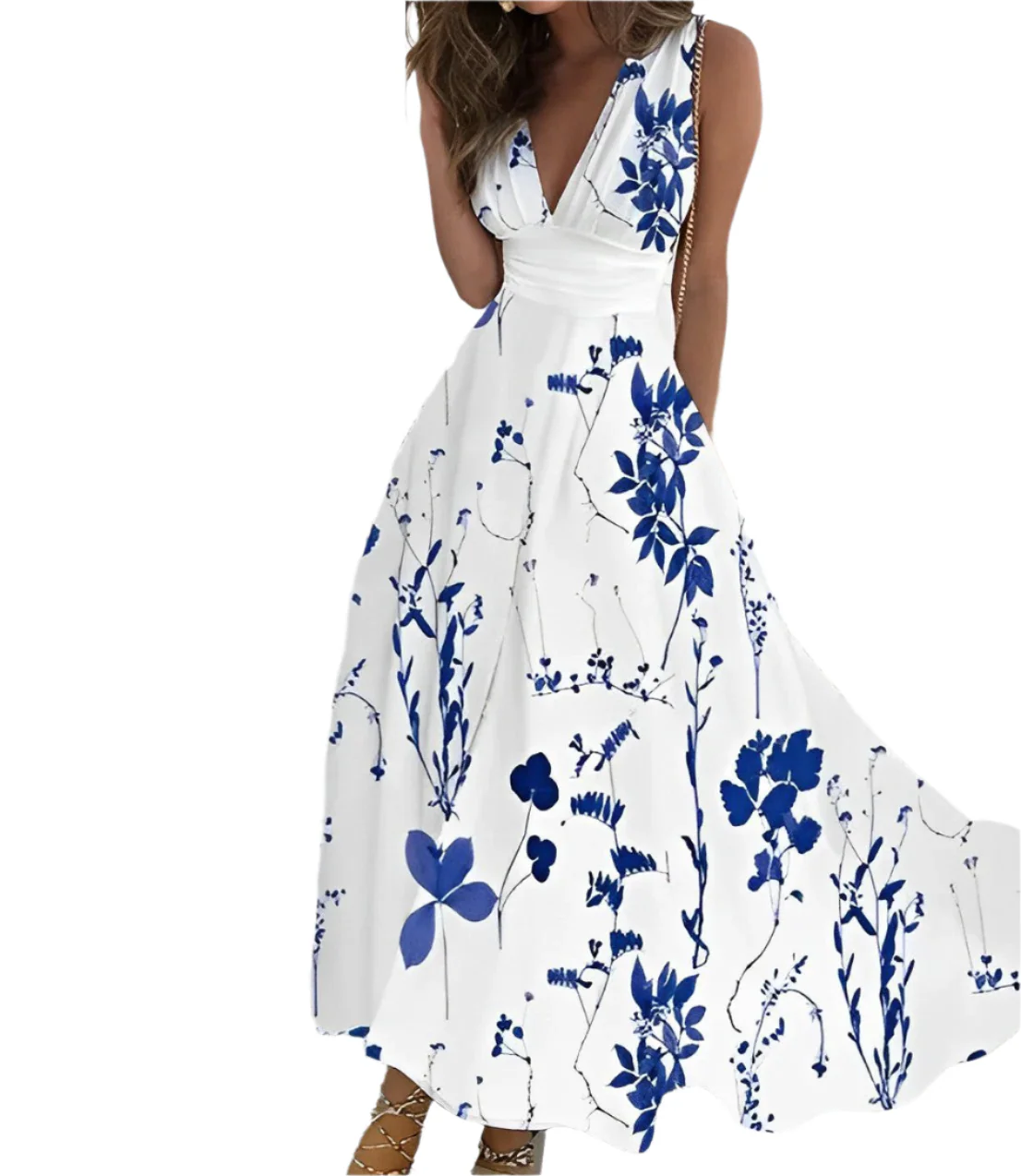 Carla | Elegantes ärmelloses Sommerkleid für Frauen - Image 2