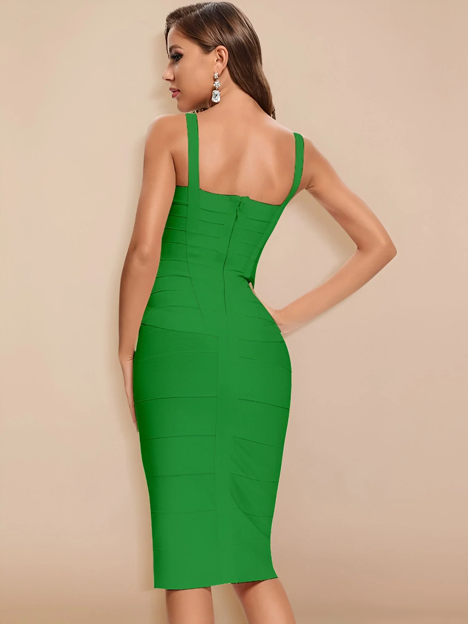 Carla | Elegantes Vintage Bandage Kleid - Image 11