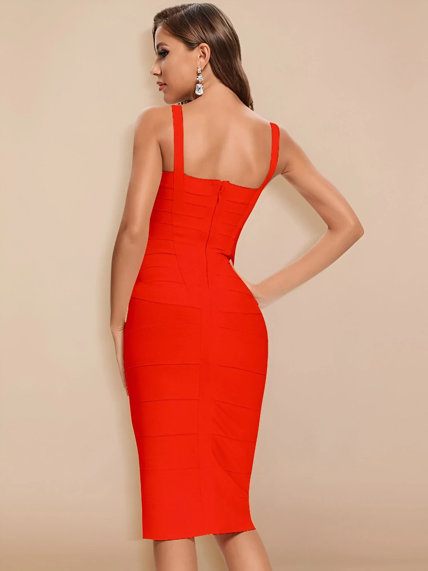 Carla | Elegantes Vintage Bandage Kleid - Image 4