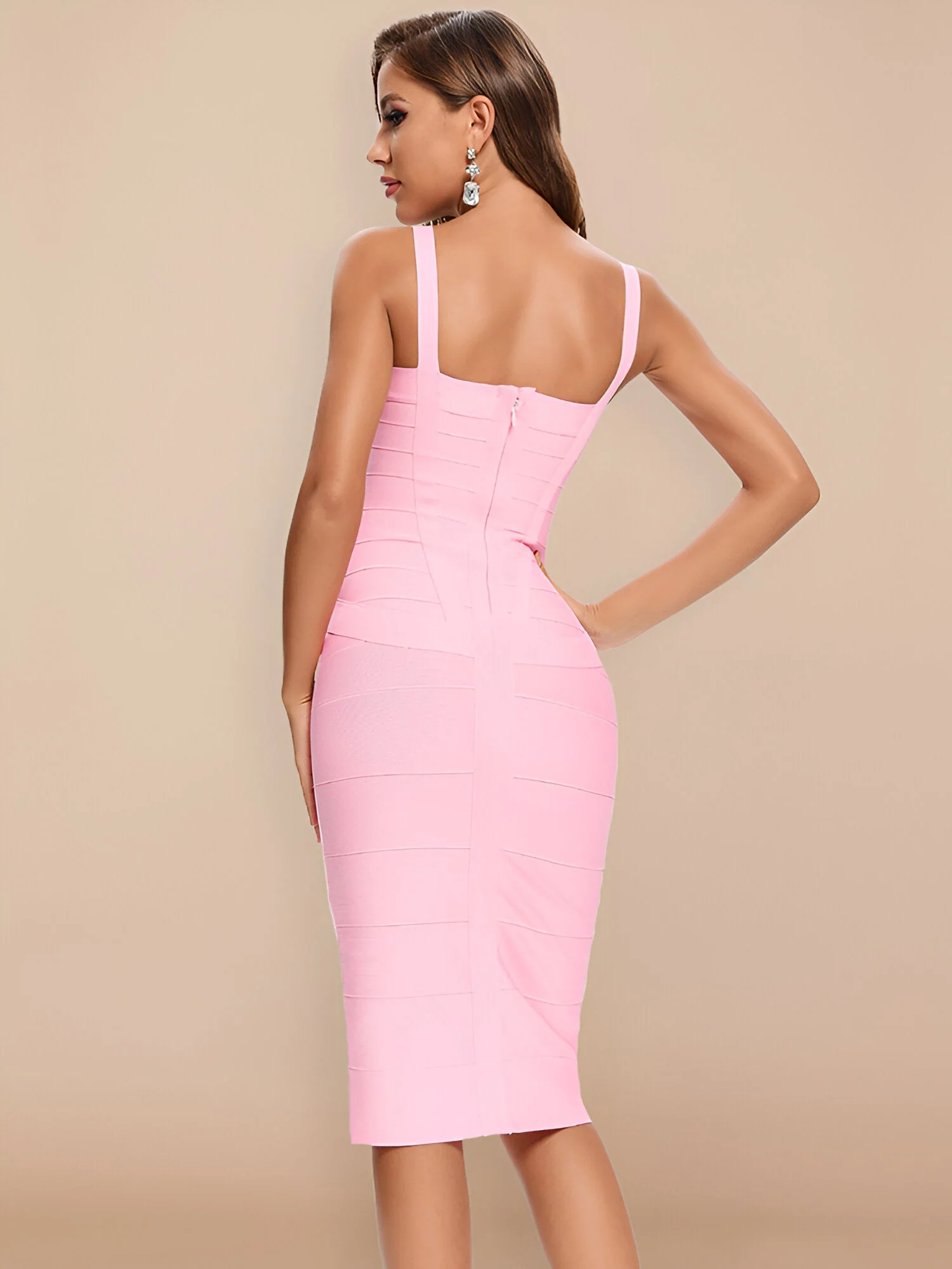Carla | Elegantes Vintage Bandage Kleid - Image 5