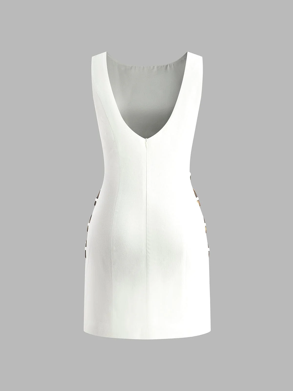 Carlotta | Elegantes Minikleid mit Cut-Outs & Ring-Details - Image 7