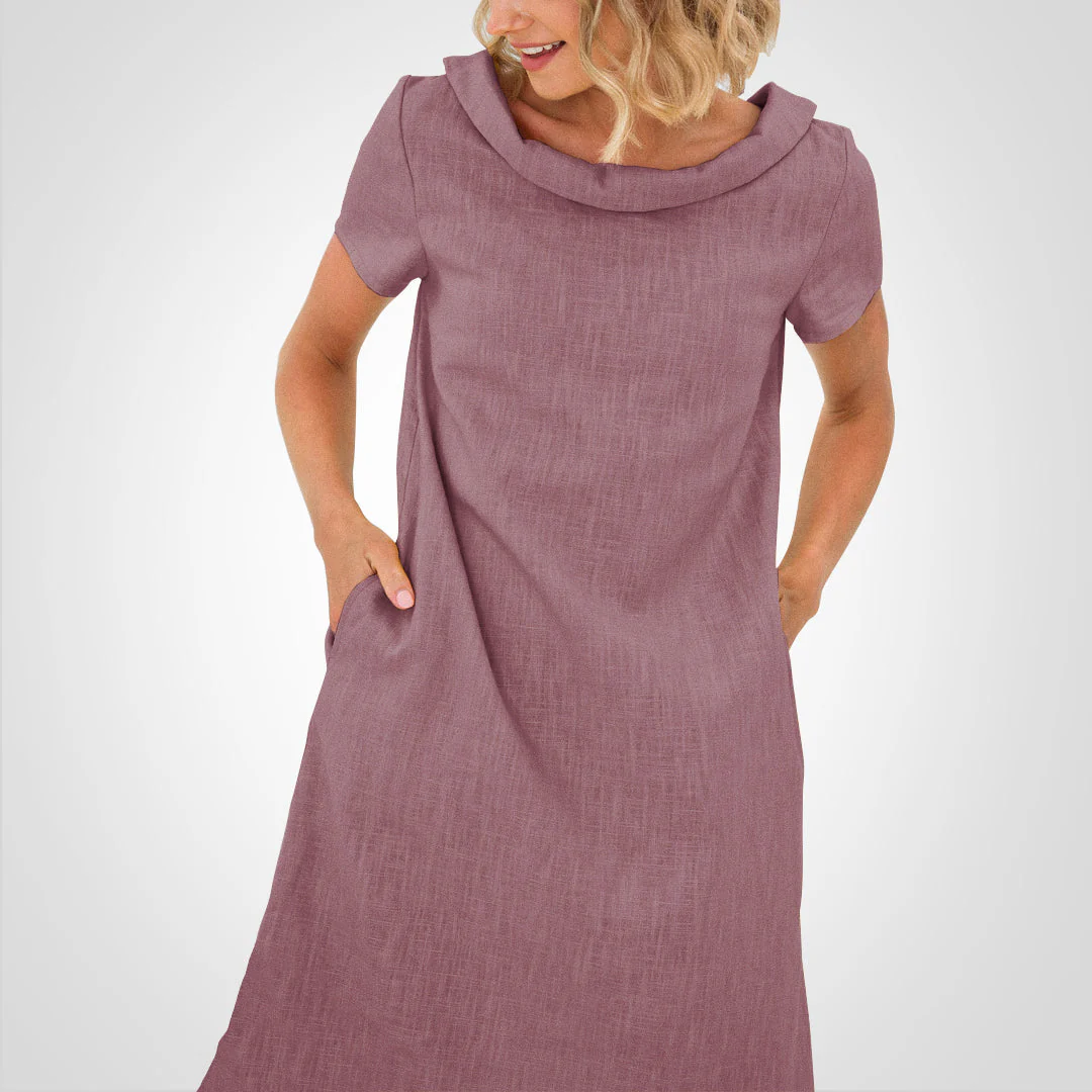 Carlotta -  Sommerkleid aus Leinen - Image 3