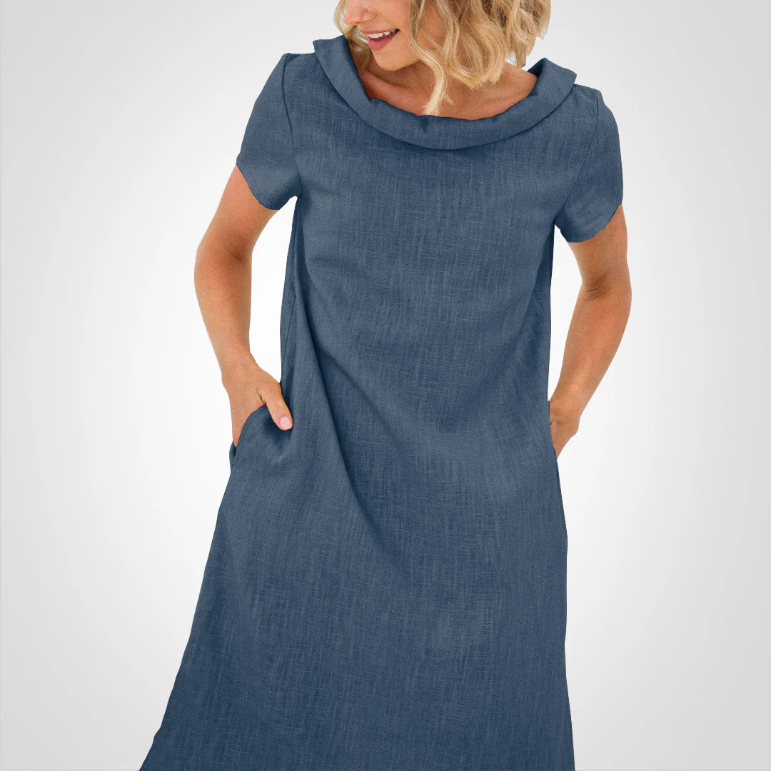 Carlotta -  Sommerkleid aus Leinen - Image 4