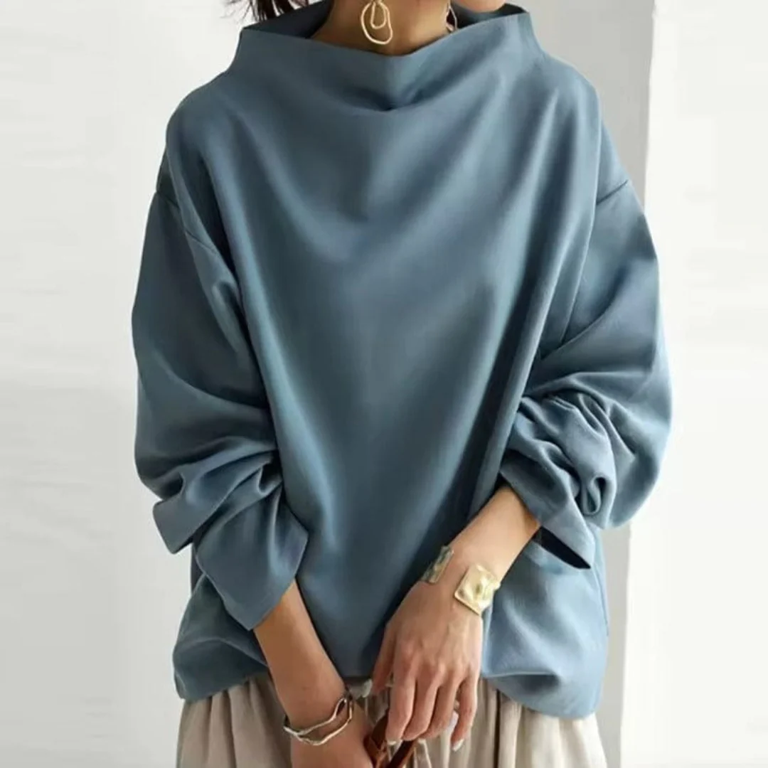 Carmen | Damen Oversized Rollkragenpullover - Image 3