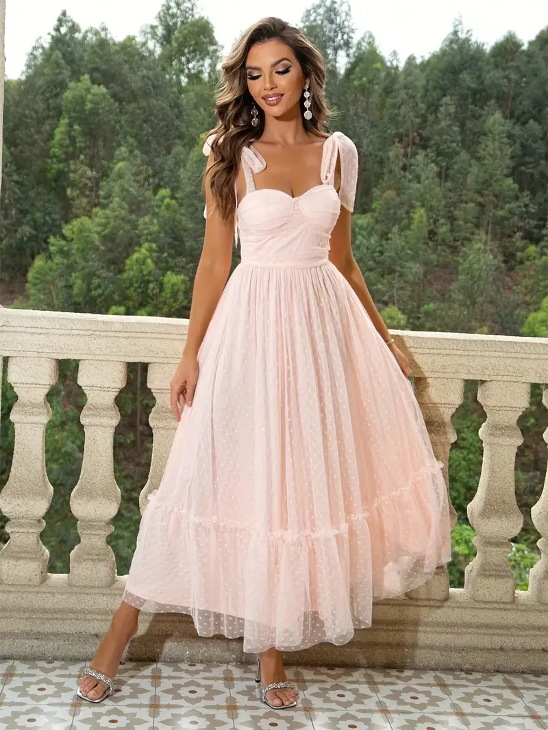 Carmen -Elegantes Mesh-Abendkleid - Image 2