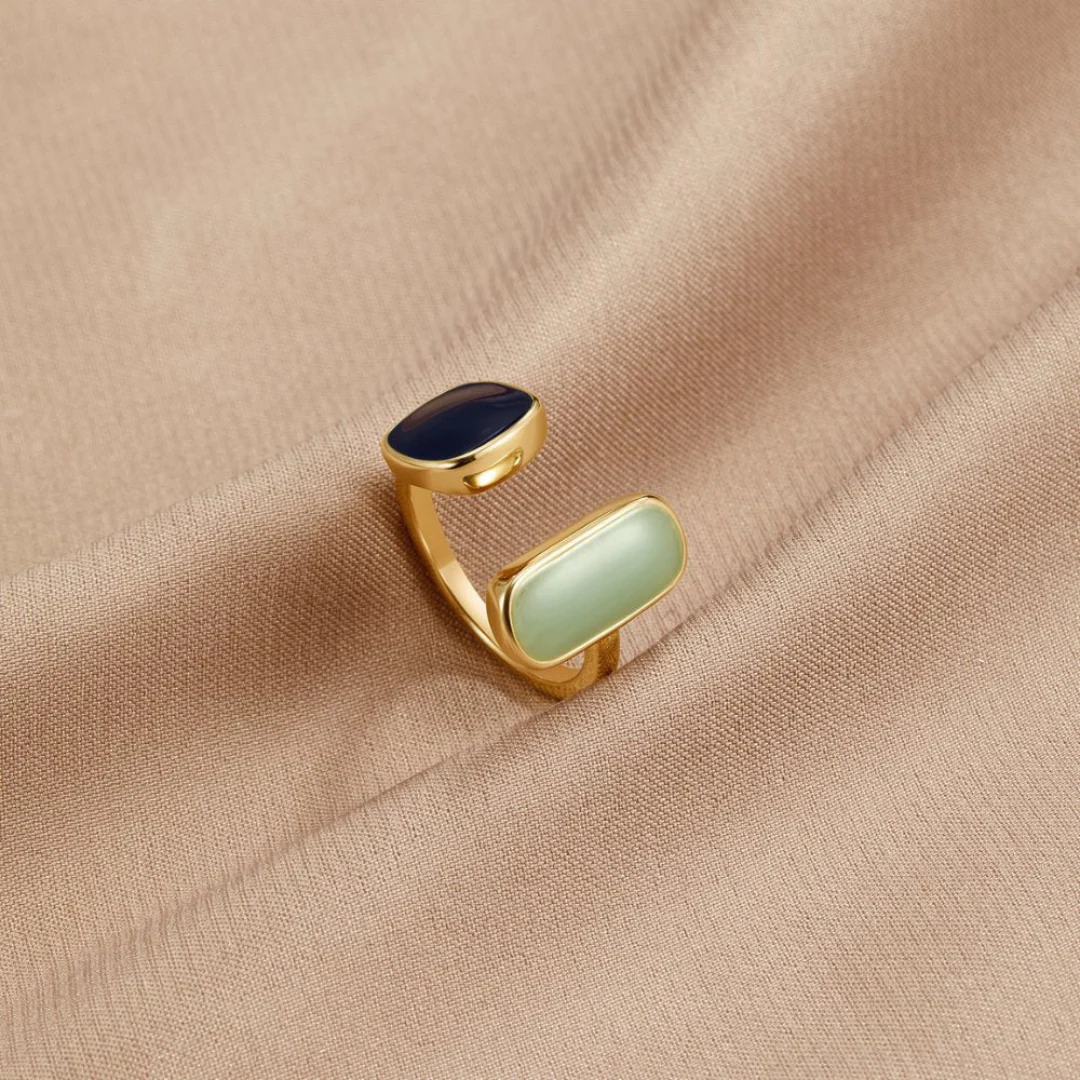 Carmina - Offene Farbstein-Ring - Image 2