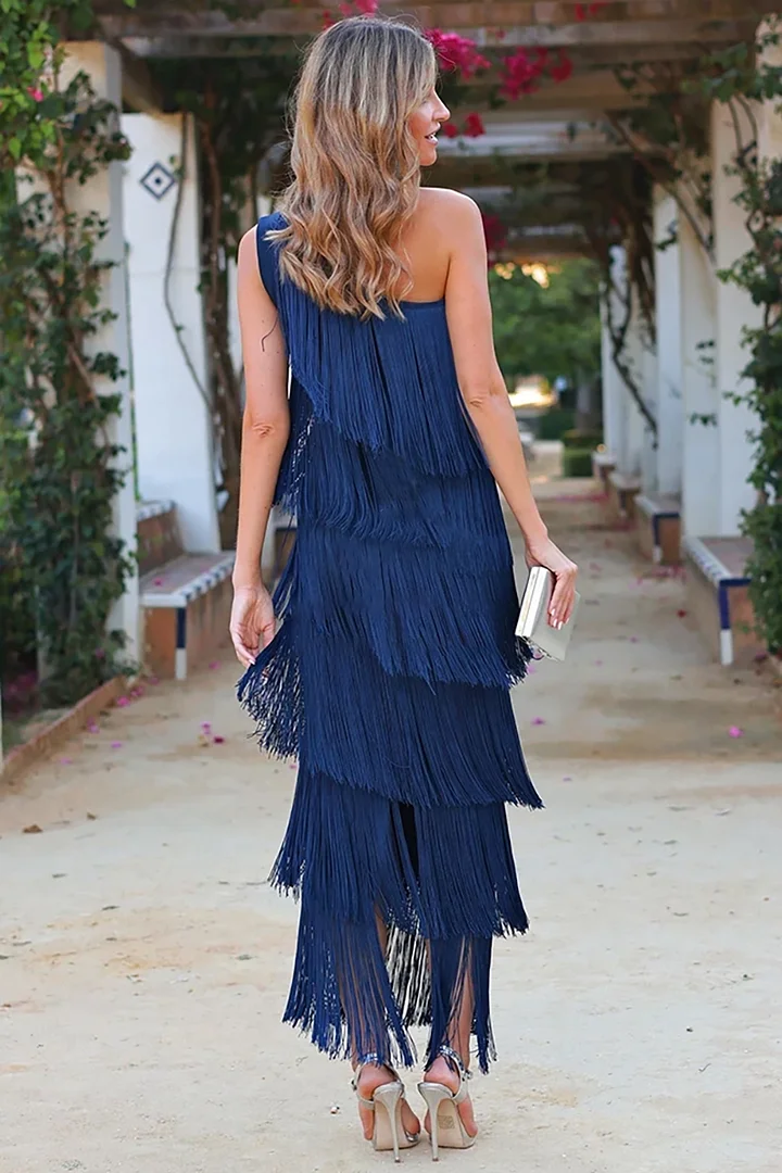Carol | Einzigartiges One-Shoulder-Kleid - Image 2