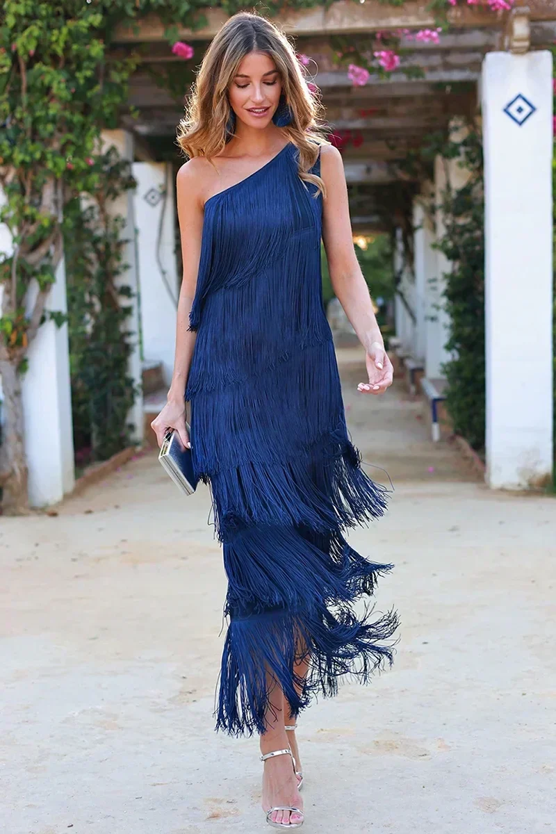 Carol | Einzigartiges One-Shoulder-Kleid - Image 3