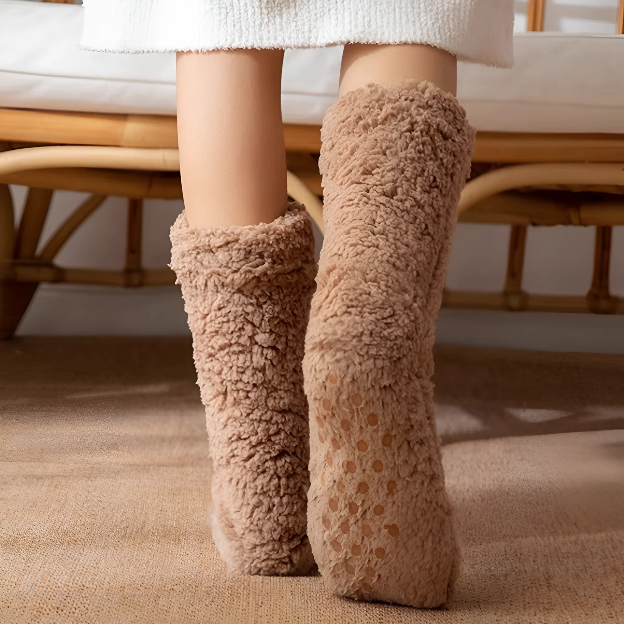 Caroline | Kuschelige Samt-Fleece-Socken für Damen - Image 5