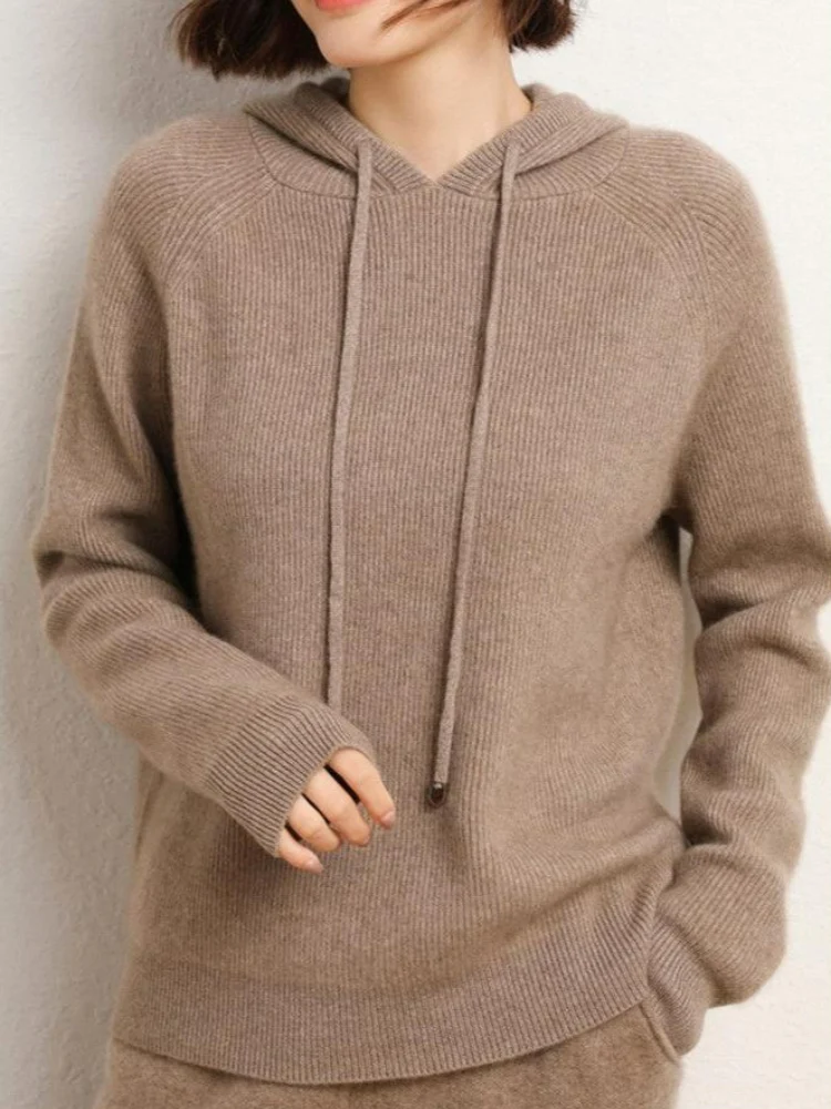 Casaul weicher Kapuzenpulli für Damen | Warmer - Image 10