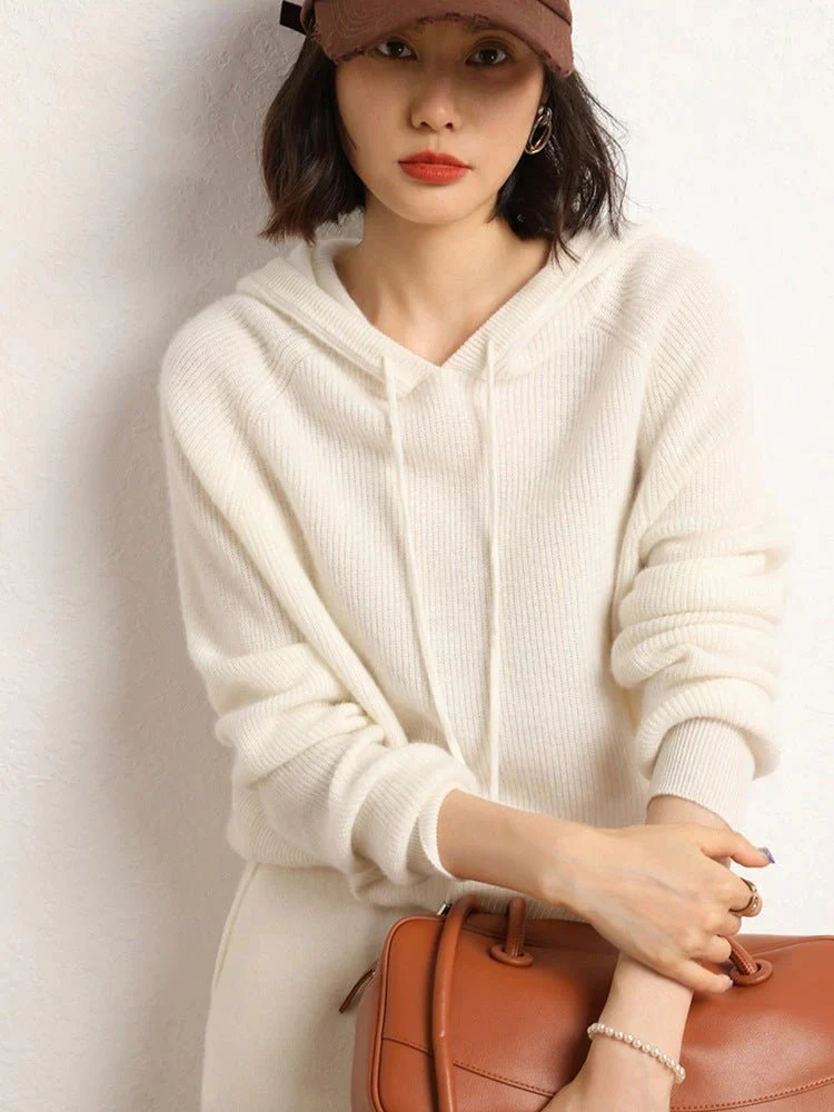 Casaul weicher Kapuzenpulli für Damen | Warmer - Image 4