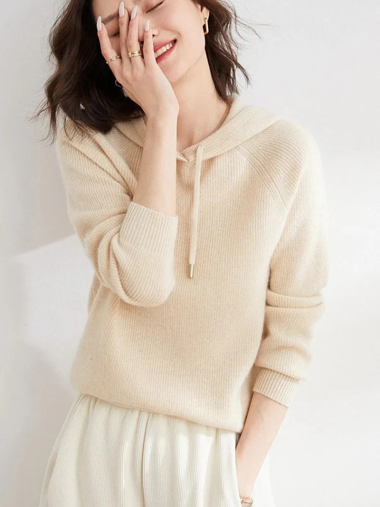 Casaul weicher Kapuzenpulli für Damen | Warmer - Image 6