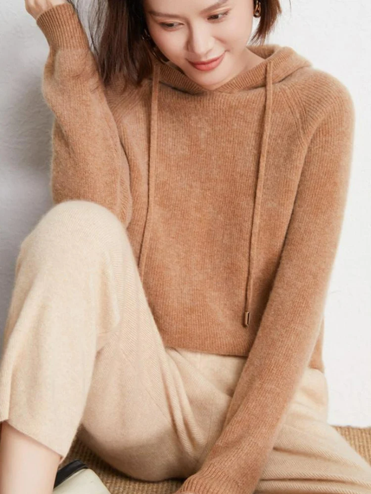 Casaul weicher Kapuzenpulli für Damen | Warmer - Image 7