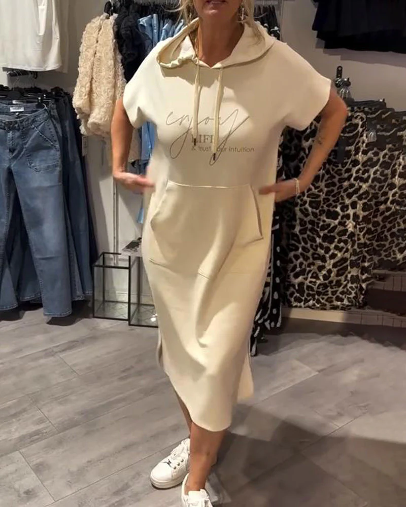 Catalina | Bequemes Hoodie-Kleid - Image 2