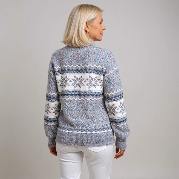 Caterina - Handge Fertigt Woll Pullover - Image 5