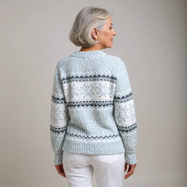Caterina - Handge Fertigt Woll Pullover - Image 6