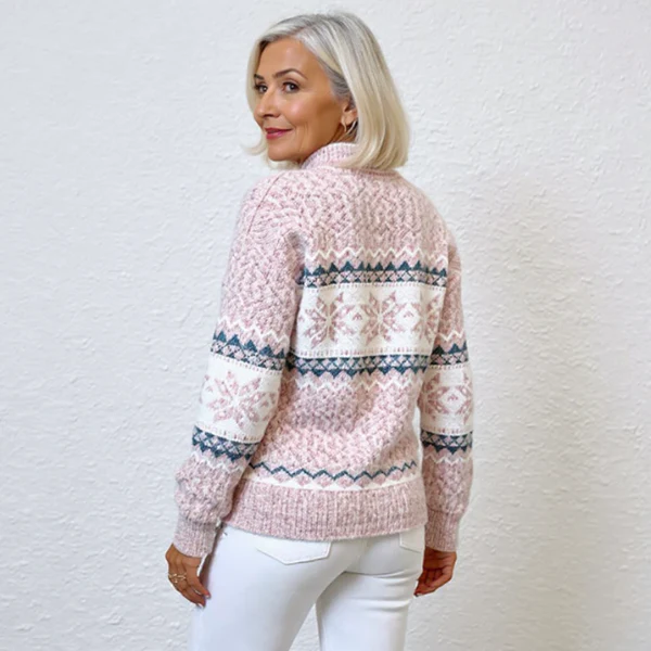 Caterina - Handge Fertigt Woll Pullover - Image 7