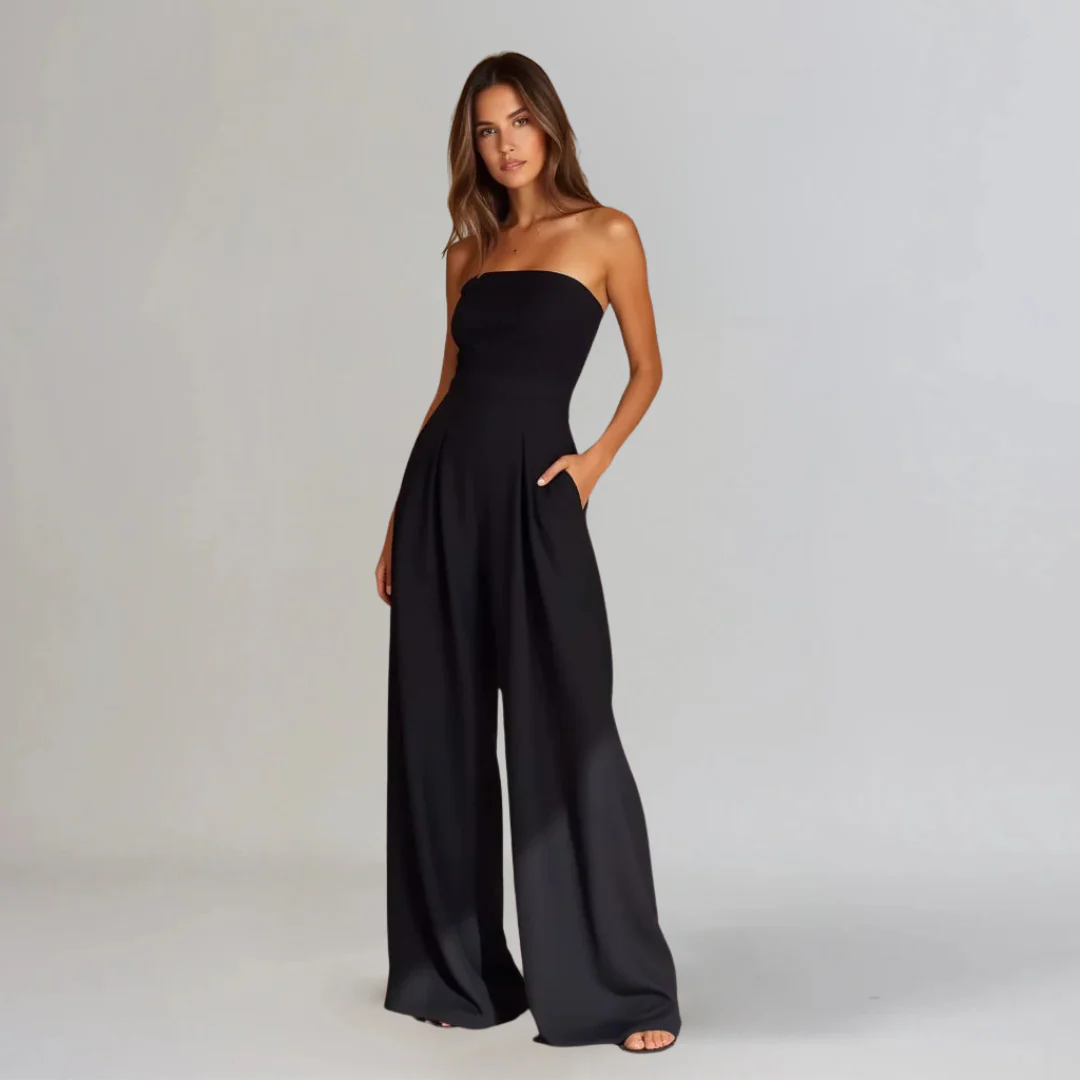 CECILIA  | Eleganter trägerloser Anzug - Image 2