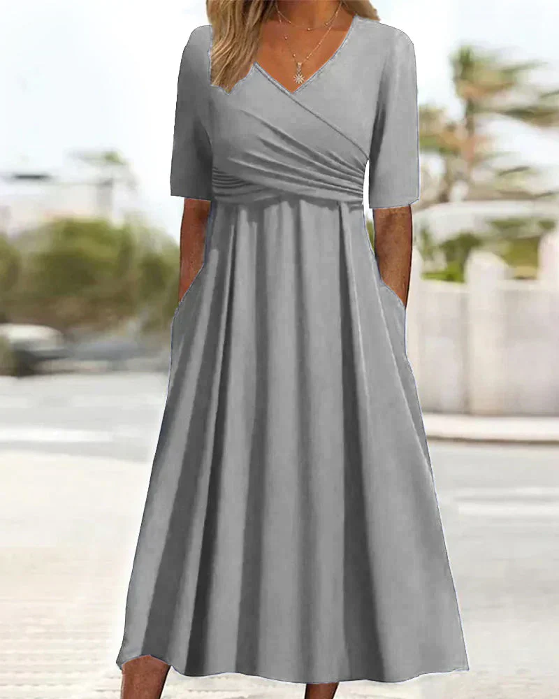 Celeste - Modisches Crossover-Kleid - Image 2