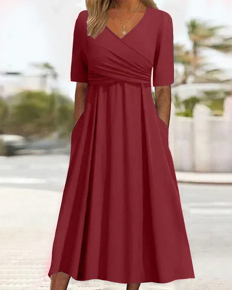 Celeste - Modisches Crossover-Kleid - Image 3