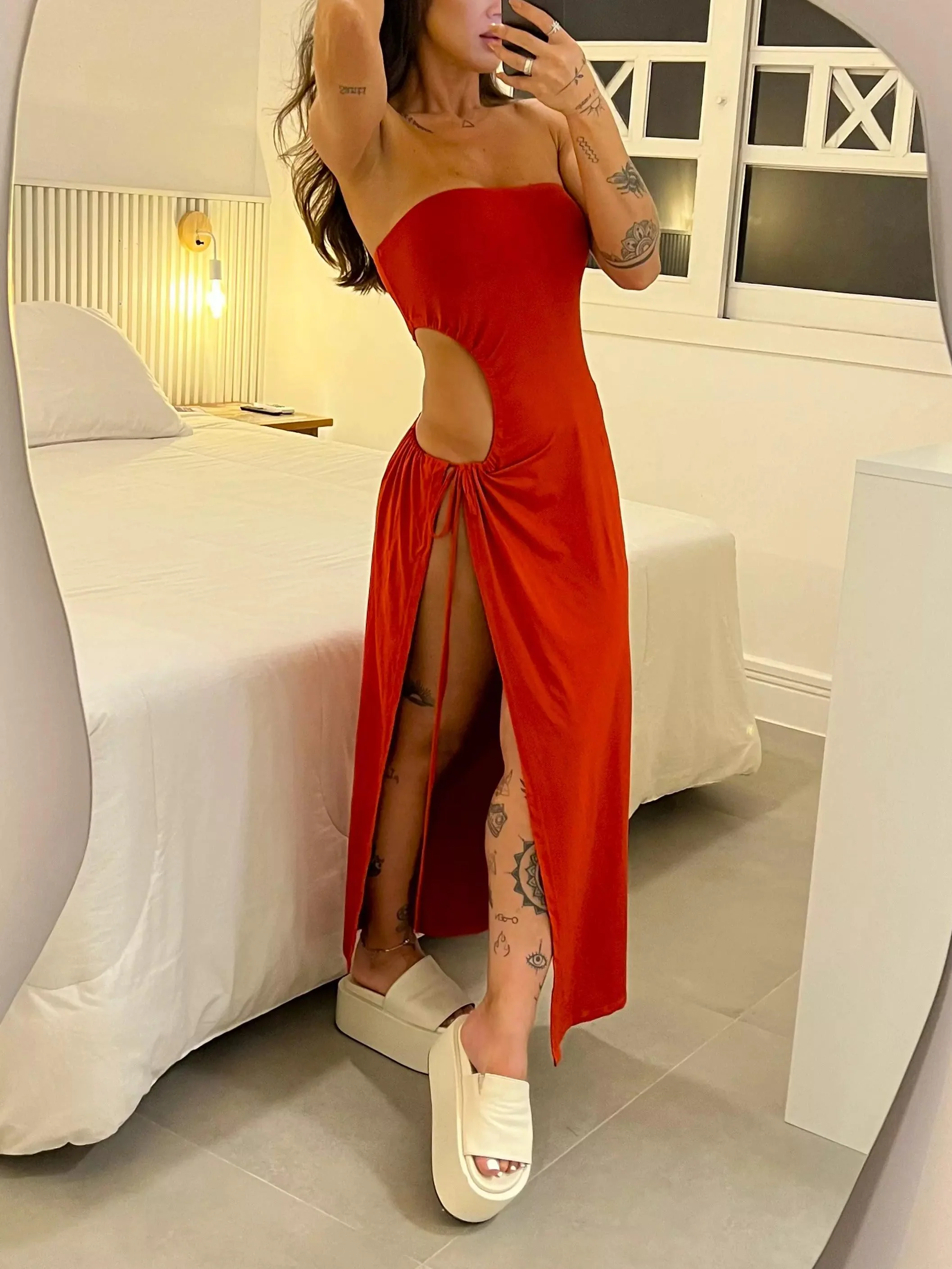 Celestine | Bandeau Midi-Kleid - Image 9