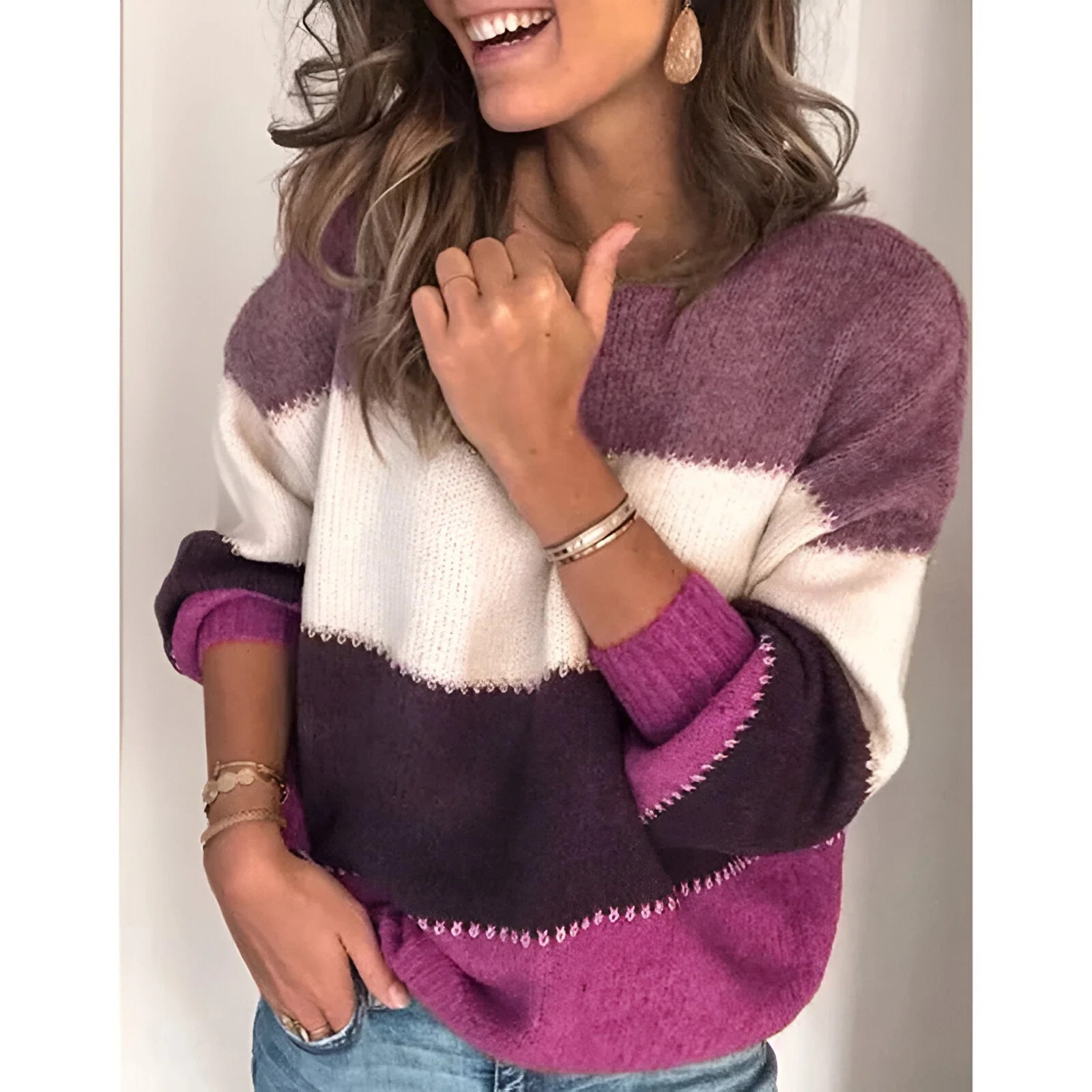 Celia | Bequemes Oversized Sweatshirt - Image 3