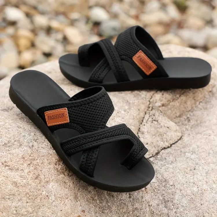 Celia | Gleitsandalen aus perforiertem Mesh - Image 5