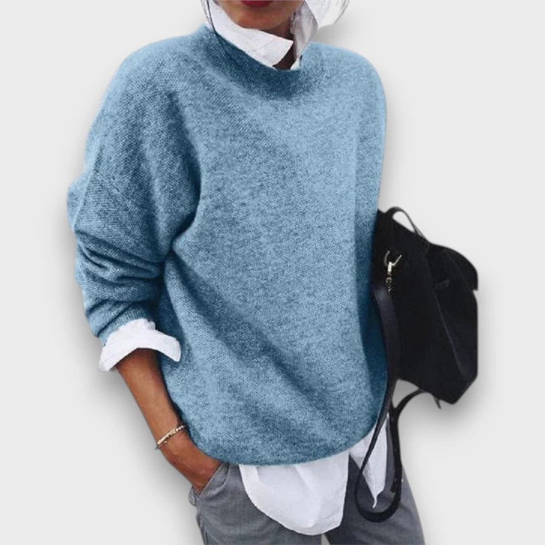 Celiane – Klassischer Rundhals-Pullover - Image 3