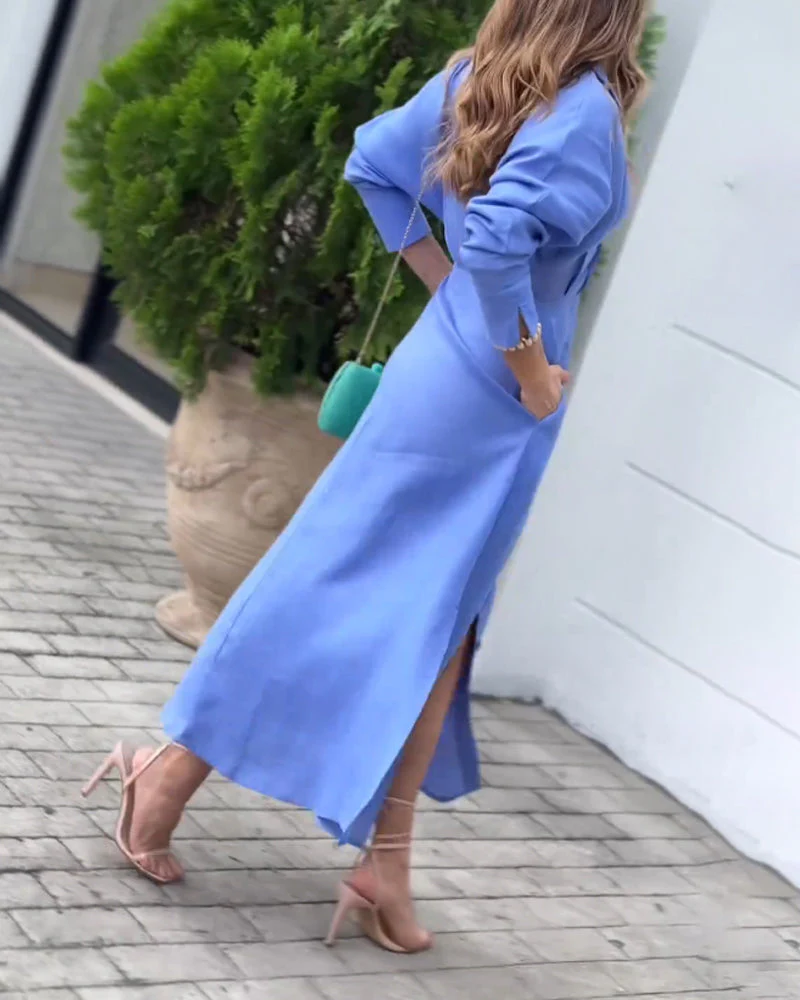CELIEN LÄSSIGES HEMDKLEID - Image 2