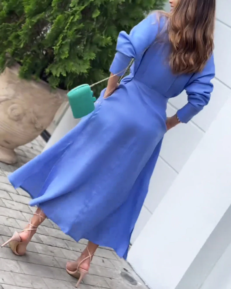 CELIEN LÄSSIGES HEMDKLEID - Image 4
