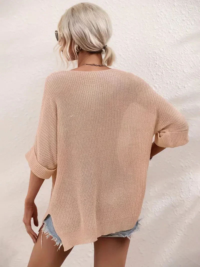Celina – Oversized Batwing Bluse Für Lässige Outfits - Image 2
