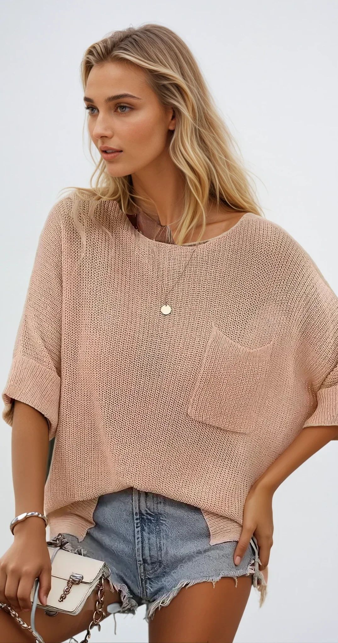 Celina – Oversized Batwing Bluse Für Lässige Outfits - Image 3