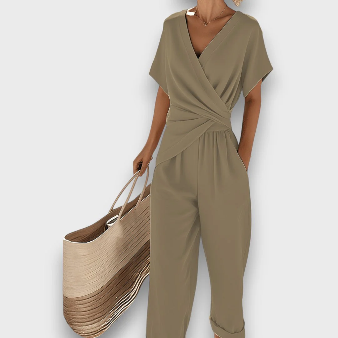Celira – 2-teiliges Set im Jumpsuit-Stil mit Wickeloptik - Image 2
